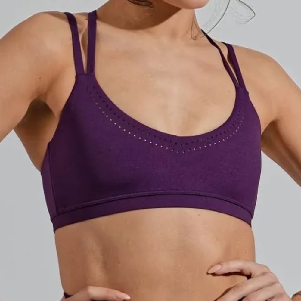 BuffBunny Purple Sports Bra